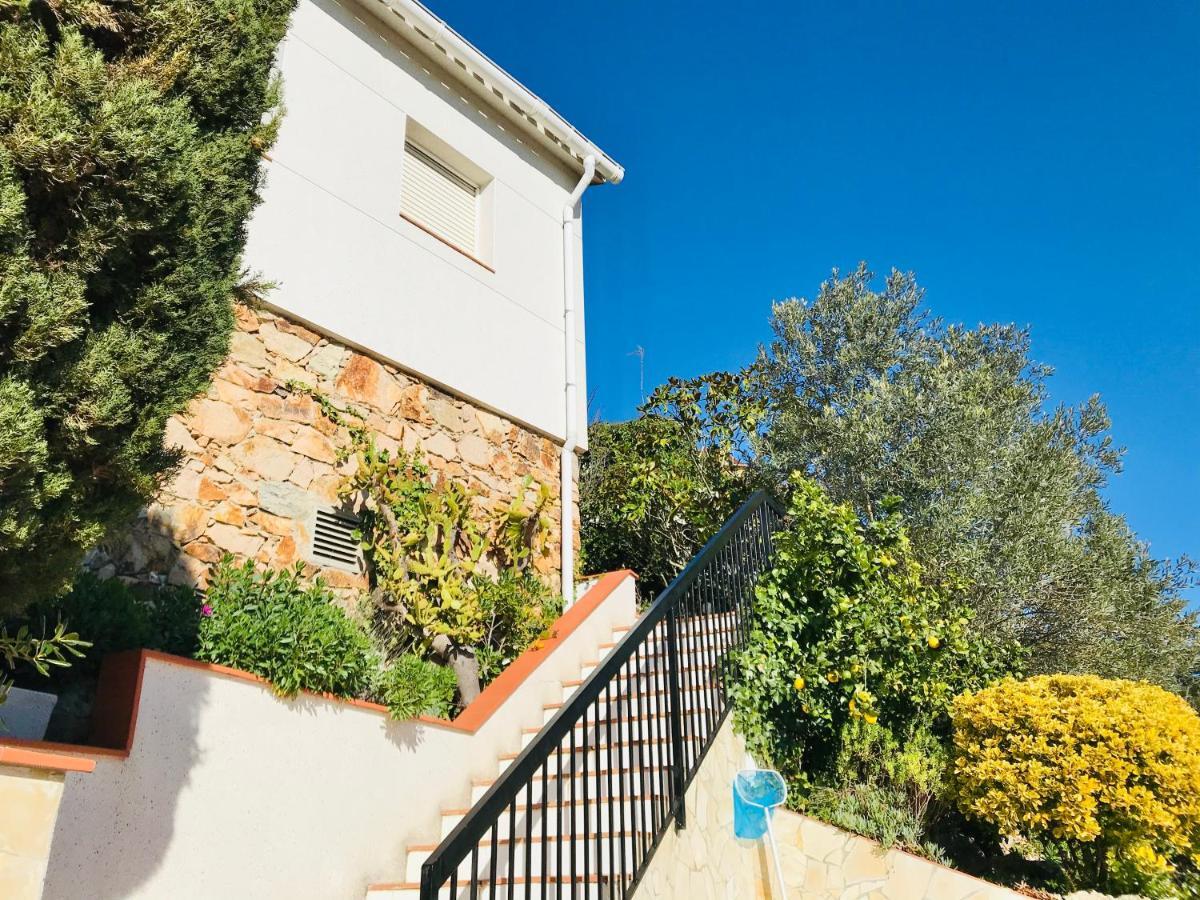 Mediterranean Villa Investingspain Sea View And Pool Lloret de Mar Exteriér fotografie